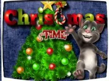 Talking Tom Christmas Time